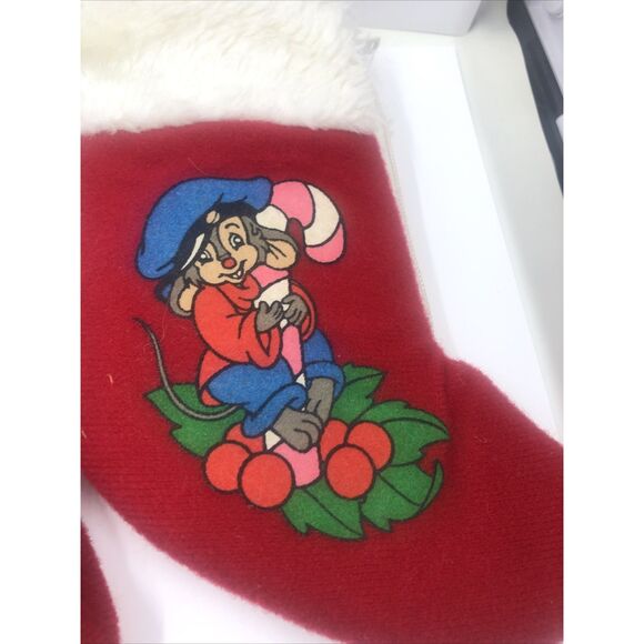 1986 Fievel An American Tail  McDonalds Mini Stockings. Vintage, Please Read - Picture 6 of 16